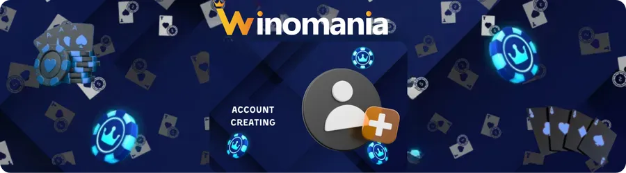 Creating a Winomania casino Account